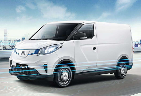 上汽大通EV30純電動面包車長軸版