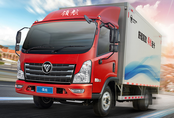 福田m6時代 輕卡4.2米廂式貨車