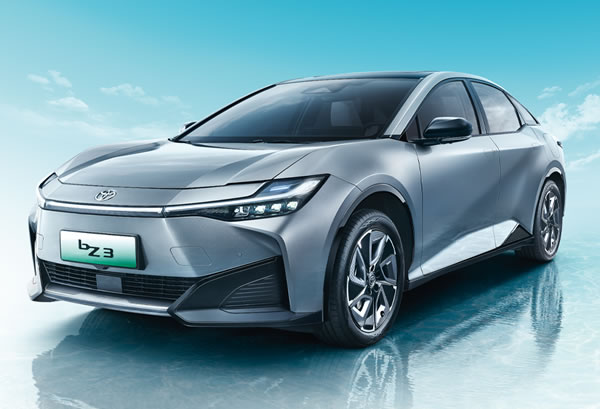 豐田bz3純電動(dòng)車(chē)網(wǎng)約車(chē)版出租車(chē)