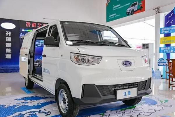 廣州開瑞江豚EV新能源物流車租車