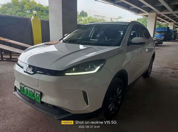 廣州威馬EX5 SUV車型網(wǎng)約車租車