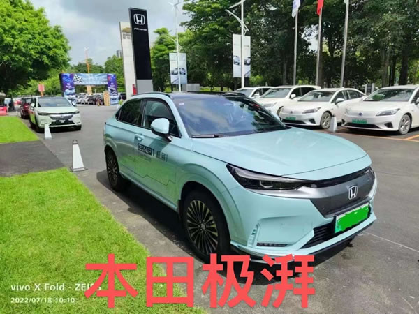 廣州網約車出租本田極湃3100元/月